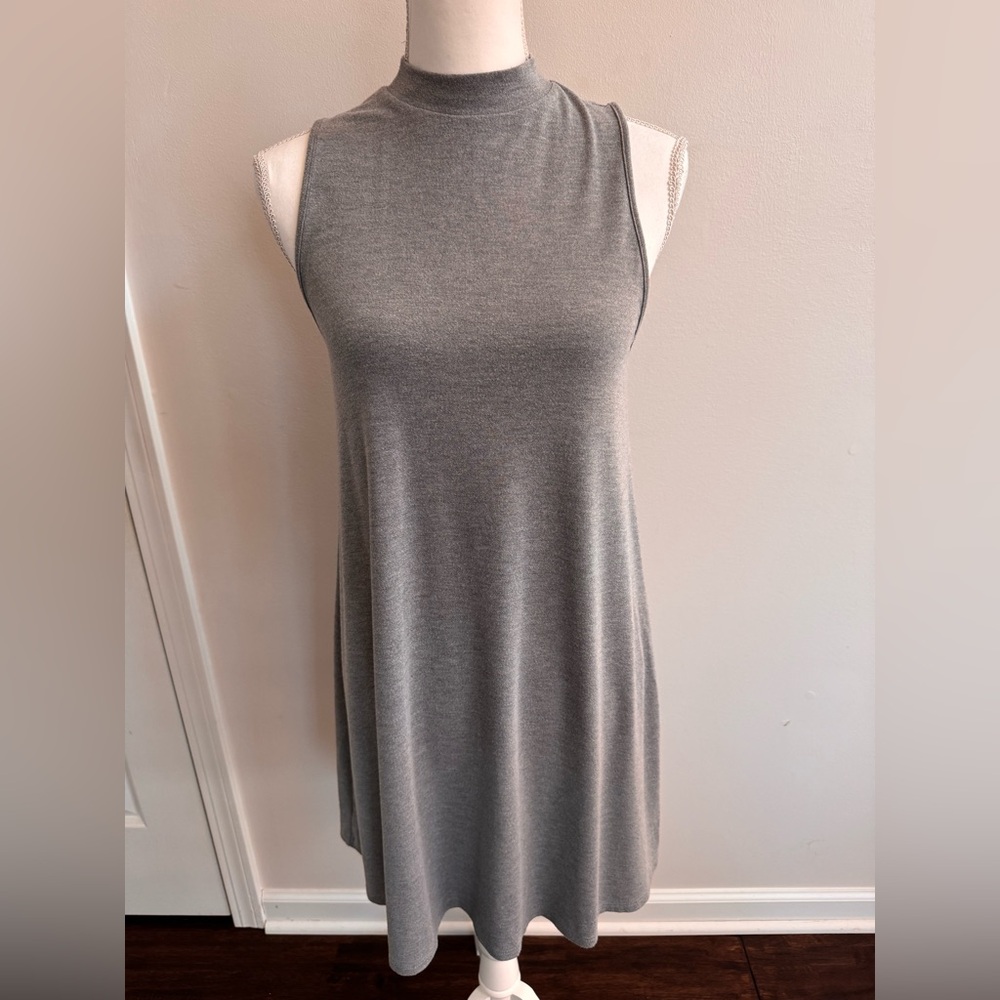 Topshop Heather Gray Dress